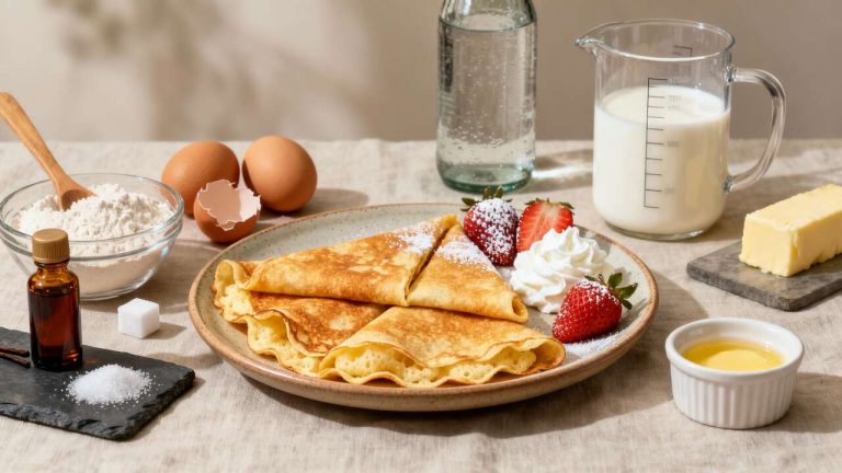 Sparkling Water in Crêpe Batter? The Secret to Making Them Extra Fluffy