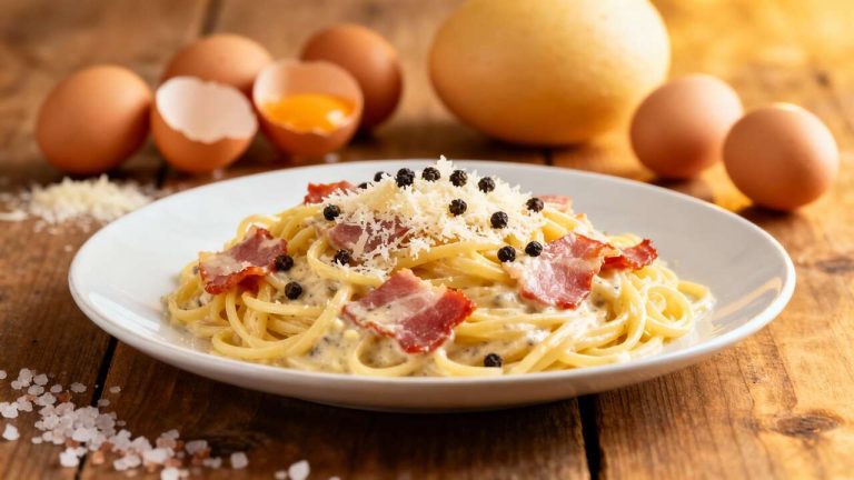 The Secret to Creamy Carbonara Without Using Cream
